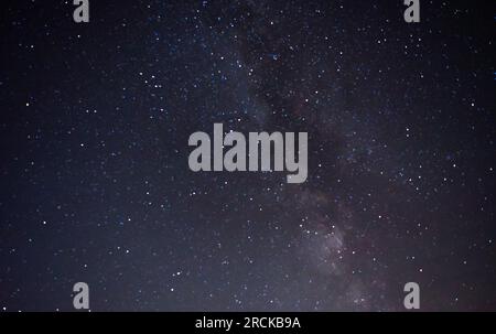 starry night cosmos sky background Stock Photo