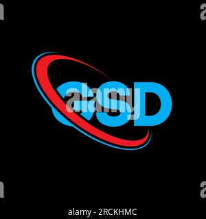 GSD logo. GSD letter. GSD letter logo design. Initials GSD logo linked ...