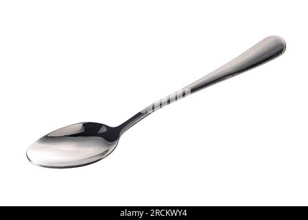 Teaspoon isolated on white with clipping path included Stock Photo