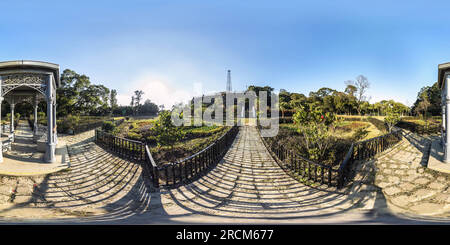 360 degree panoramic view of Victoria Peak Garden(港島山頂花園.1), Hong Kong Island