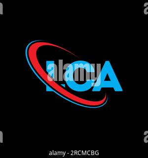 LCA logo. LCA letter. LCA letter logo design. Initials LCA logo linked ...