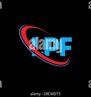 LPF logo. LPF letter. LPF letter logo design. Initials LPF logo linked ...
