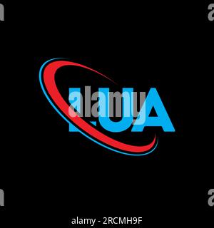 LUA logo. LUA letter. LUA letter logo design. Initials LUA logo linked ...