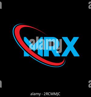 MRX logo. MRX letter. MRX letter logo design. Initials MRX logo linked ...