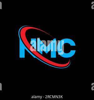 NMC logo. NMC letter. NMC letter logo design. Initials NMC logo linked ...