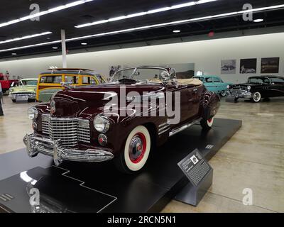 Manhattan, Kansas - July 14, 2023: Midwest Dream Car Collection - Custom, Classic, Muscle, Super Cars Stock Photo