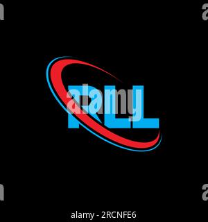 RLL logo. RLL letter. RLL letter logo design. Initials RLL logo linked ...