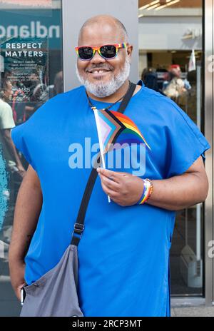 Croydon, UK. 15 July 2023. Pride, Croydon Credit: A.Bennett Stock Photo