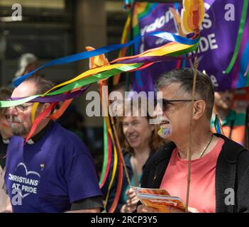 Croydon, UK. 15 July 2023. Pride, Croydon Credit: A.Bennett Stock Photo