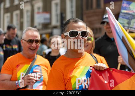 Croydon, UK. 15 July 2023. Pride, Croydon Credit: A.Bennett Stock Photo