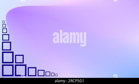 Minimalist Technology Abstract Purple and Blue Gradient Background Stock Vector