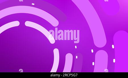 Purple outline circle frames with gradient twilight background Stock Vector