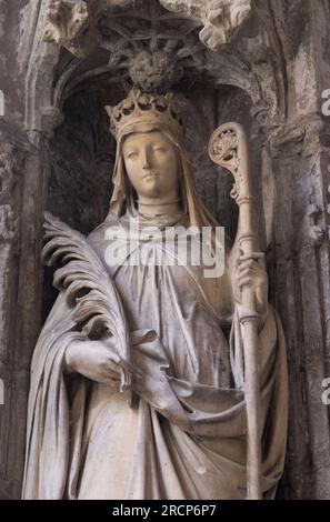 Saint Winefrides Shrine, Holywell. Catholic Relic of St Winefride held ...