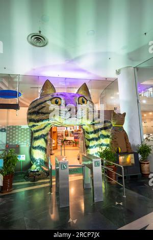 Kuching, Malaysia - May 2023: Borneo Cultures Museum Architecture At ...