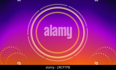 Twilight orange and sunset abstract background Stock Vector