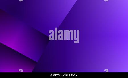 Sideways Squares Blue Violet Purple Gradient Abstract Background for Presentations, office, and websites with Copy space. RGB Stock Vector