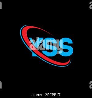 YSS logo. YSS letter. YSS letter logo design. Initials YSS logo linked ...