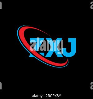 ZXJ logo. ZXJ letter. ZXJ letter logo design. Initials ZXJ logo