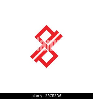letter sb infinity stripes logo vector Stock Vector