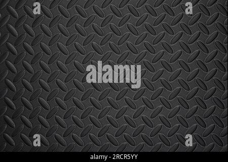Durable black plastic panel background texture pattern Stock Photo