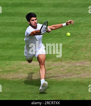 London, Gbr. 16th July, 2023. London Wimbledon Championships Day 14 Carlos Alcaraz (ESP) Men's Singles Final Credit: Roger Parker/Alamy Live News Stock Photo