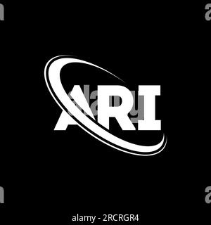Ari Rivers Logo ARI logo. ARI letter. ARI letter logo design. Initials ARI logo linked ...