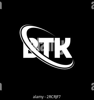 BTK logo. BTK letter. BTK letter logo design. Initials BTK logo linked ...