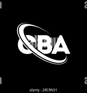 Monogram Cba CBA logo. CBA letter. CBA letter logo design. Initials CBA logo linked ...