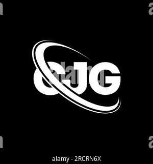 CJG letter logo design in six style. CJG polygon, circle, triangle ...
