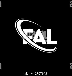 FAL letter logo design for technology company. FAL logo design black ...