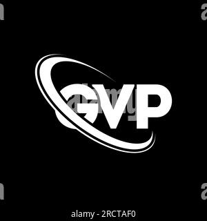 GVP logo. GVP letter. GVP letter logo design. Initials GVP logo linked ...
