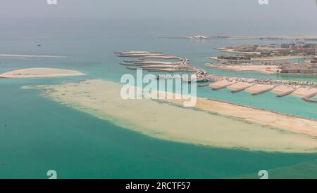Coastal extension Lusail, Doha, Qatar Stock Photo