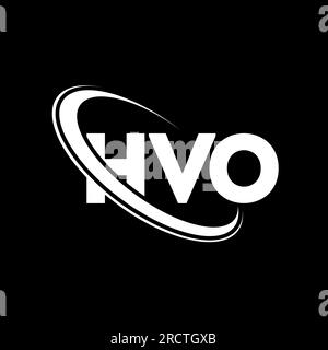 HVO logo. HVO letter. HVO letter logo design. Initials HVO logo linked ...