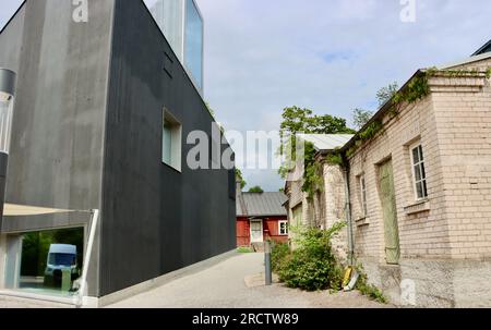 Modern architecture of the Chappe, the new art museum in Tammisaari, Finland Stock Photo