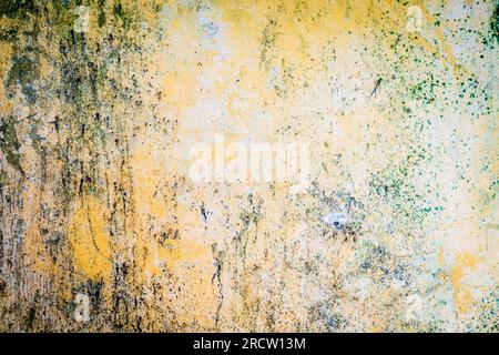 Old weathered concrete grunge wall background Stock Photo