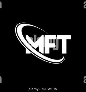 MFT logo. MFT letter. MFT letter logo design. Initials MFT logo linked ...