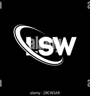 LSW logo. LSW letter. LSW letter logo design. Initials LSW logo linked ...