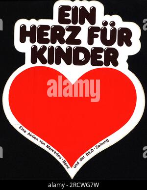people, society, relief organizations, Ein Herz fuer Kinder (A Heart for Children), ADDITIONAL-RIGHTS-CLEARANCE-INFO-NOT-AVAILABLE Stock Photo