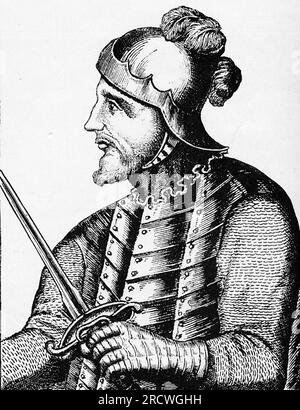 Balboa, Vasco Nunez de, 1475 - January 1519, Spanish discoverer and conquistador, ADDITIONAL-RIGHTS-CLEARANCE-INFO-NOT-AVAILABLE Stock Photo