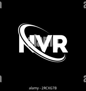NVR logo. NVR letter. NVR letter logo design. Initials NVR logo linked ...