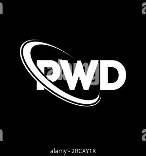 PWD logo. PWD letter. PWD letter logo design. Initials PWD logo linked ...