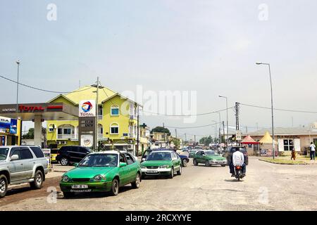 View of downtown Brazzaville, February 15, 2018. View of downtown Brazzaville, February 15, 2018. Stock Photo