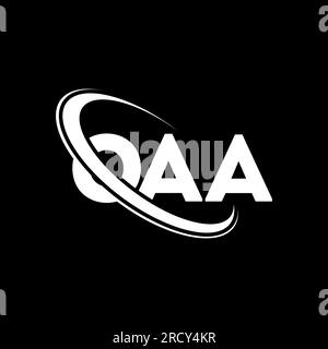 OAA logo. OAA letter. OAA letter logo design. Initials OAA logo linked ...