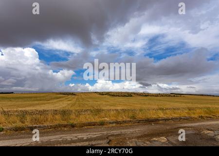 View of landscape of Alta Murgia National Park in Apulia, Italy Stock Photo