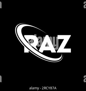 RAZ logo. RAZ letter. RAZ letter logo design. Initials RAZ logo linked ...