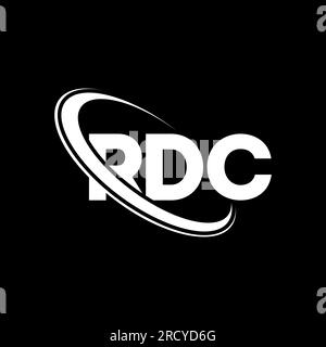 RDC logo. RDC letter. RDC letter logo design. Initials RDC logo linked ...