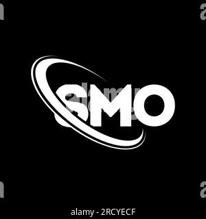 Smo Image SMO logo. SMO letter. SMO letter logo design. Initials SMO logo linked ...