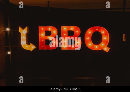 bbq plate Stock Photo