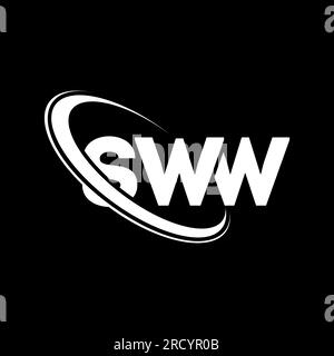 SWW logo. SWW letter. SWW letter logo design. Initials SWW logo linked ...