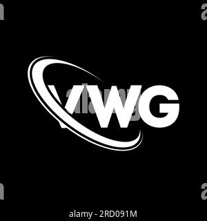 VWG logo. VWG letter. VWG letter logo design. Initials VWG logo linked ...